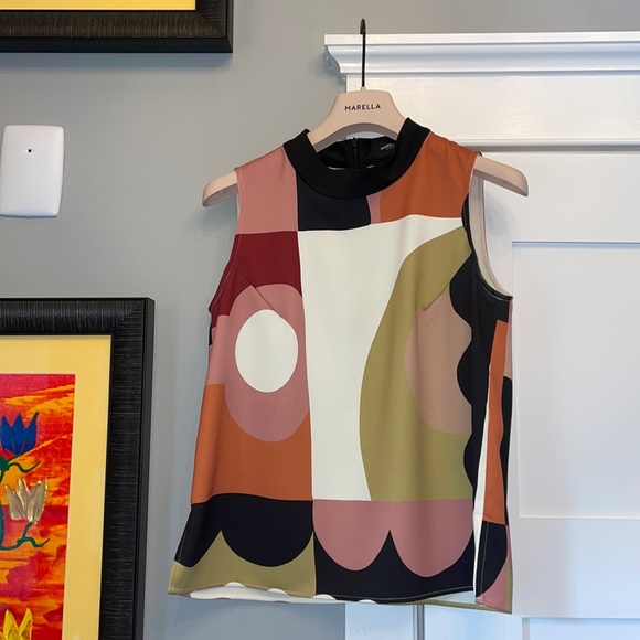 MARELLA Tops - Marella size 2 sleeveless blouse